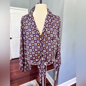 Eclair Front Tie Top